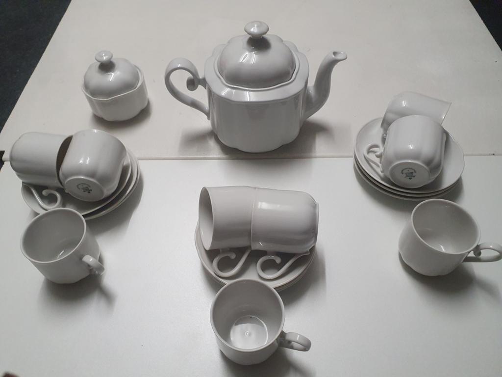 Lattmann Weiden Bavaria Porseleinen Theeservies, Antiek en Kunst, Antiek | Servies compleet, Ophalen