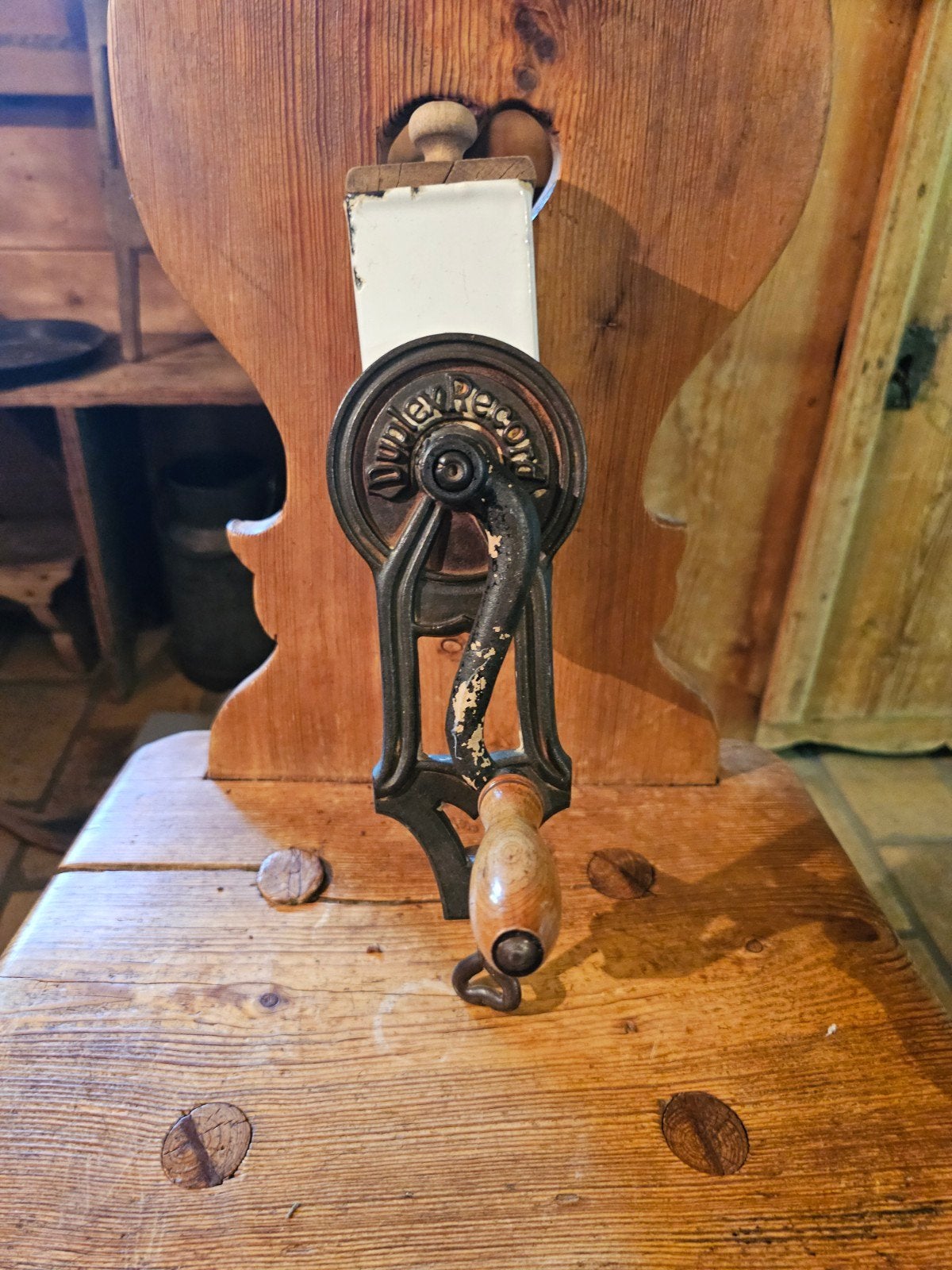Antieke handmatige molen - 'Dux Record', Ophalen of Verzenden