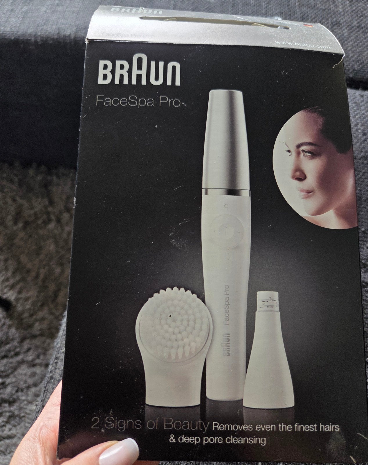 Braun FaceSpa Pro - Gezichtsepilator en reinigingsborstel, Ophalen, Nieuw, Scheren en Epileren
