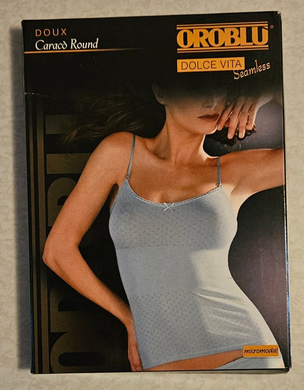 OROBULU Dolce Vita Seamless Hemdje Micromodal, OROBULU, Ophalen of Verzenden, Blauw, Hemd