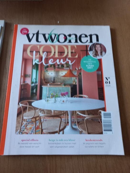 VTwonen magazine - Code Kleur - Nr. 7 2024, Ophalen of Verzenden, Zo goed als nieuw, Overige typen