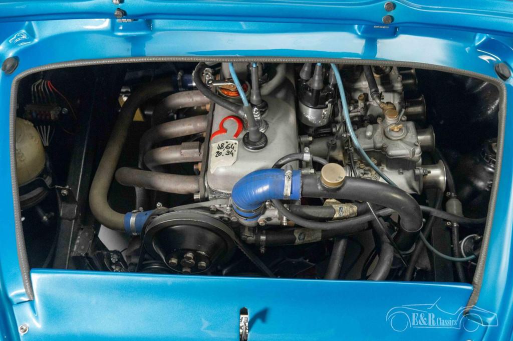Alpine A110 1300 Gordini | Gerestaureerd | Zeldzaam | 1974, Auto's, Achterwielaandrijving, Zwart, Alpine, Blauw