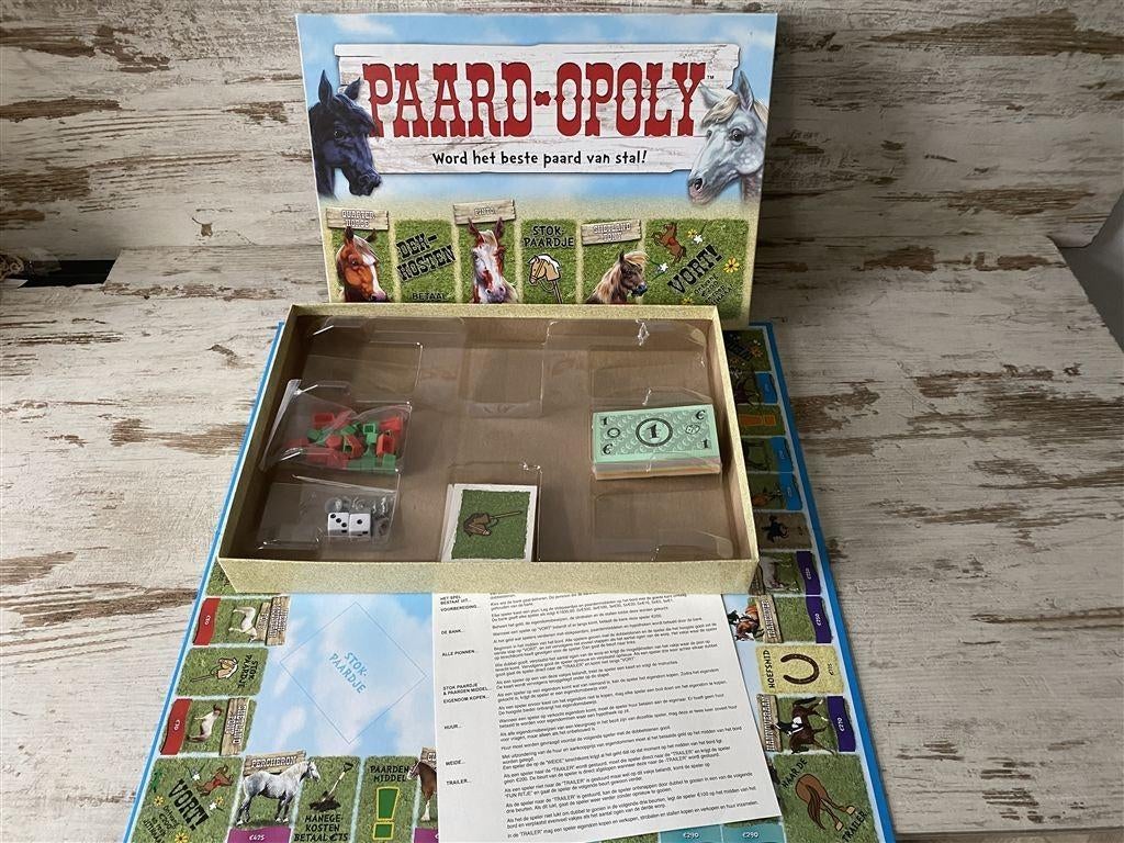 Paard-opoly word het beste paard van stal! [s412], Verzenden, Zo goed als nieuw