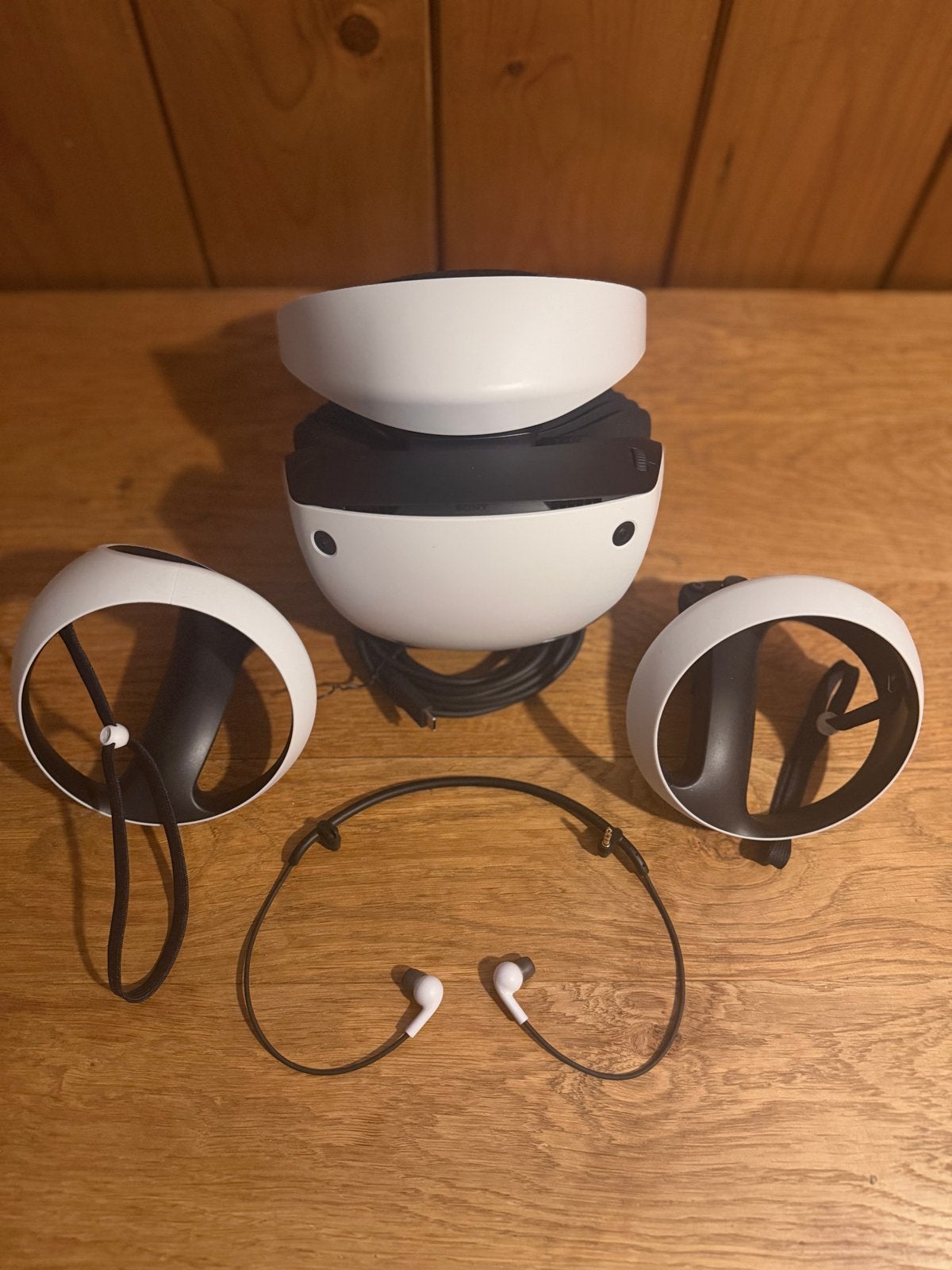 PS VR2 headset + controllers, Spelcomputers en Games, Virtual Reality, Zo goed als nieuw, Sony PlayStation, VR-bril, Ophalen