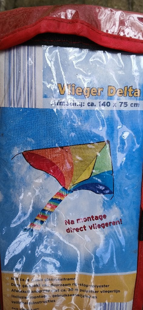 Vlieger Delta, Ophalen, Nieuw, Eenlijns, Vlieger