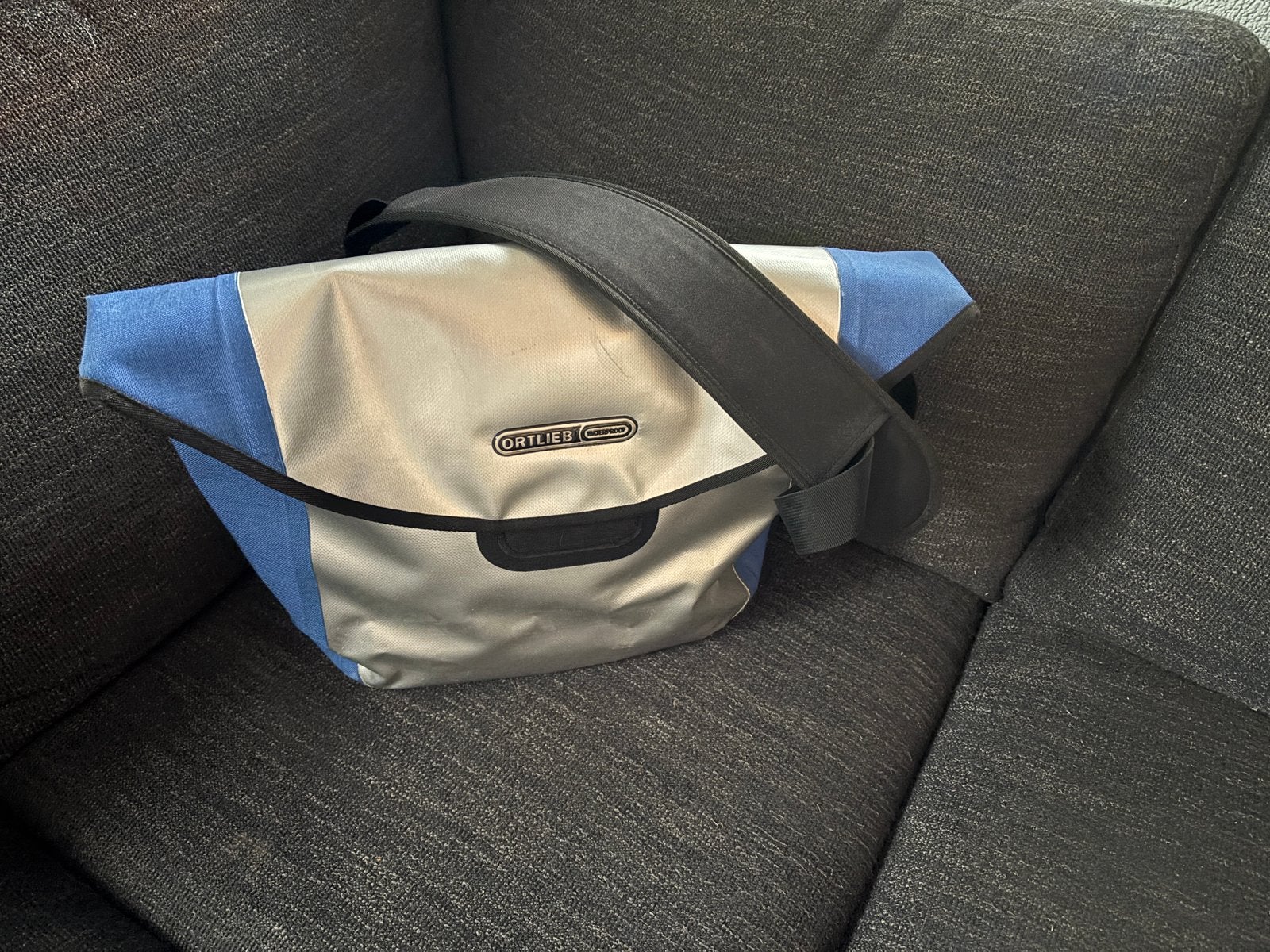 Ortlieb laptop schoudertas (nieuw), Ophalen, Gevoerd laptopvak, Zo goed als nieuw, Meerkleurig