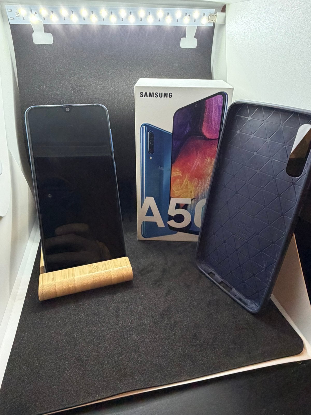 Samsung A50, Ophalen, Gebruikt, Blauw, Touchscreen