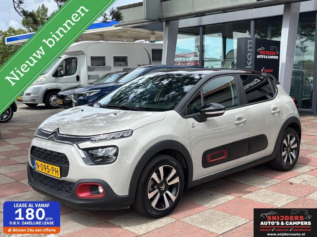 Citroen C3 1.2 CarPlay met maar 19396 km, Voorwielaandrijving, 83 pk, 1199 cc, Met garantie (alle)