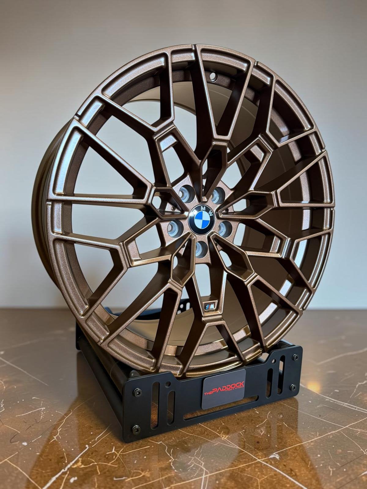 ZOMERACTIE!!! 19” BMW Velgen 827M Style Mat Brons Breedset, Auto-onderdelen, 19 inch, Overige, Velg(en), Overige