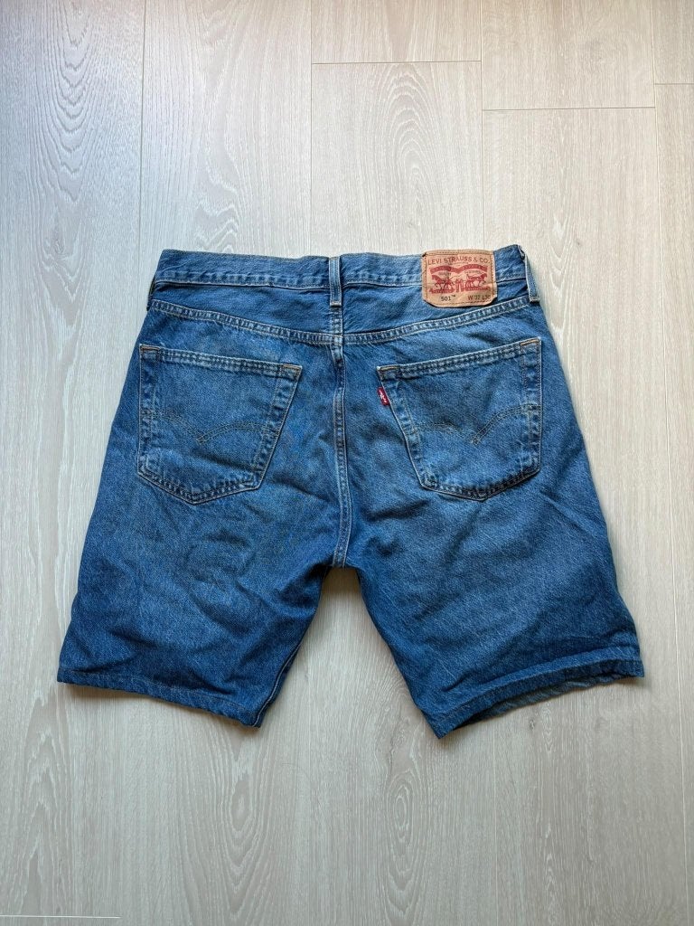 Levi's 501 Korte Broek W32, Kleding | Heren, Blauw, ., W32 (confectie 46) of kleiner, Ophalen of Verzenden