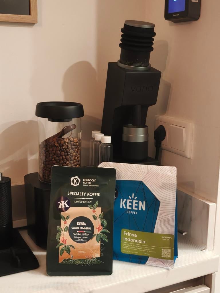 Varia VS3 gen2 koffiemaler/koffiemolen NIEUWSTAAT, Ophalen of Verzenden, Zo goed als nieuw, Koffiemolen