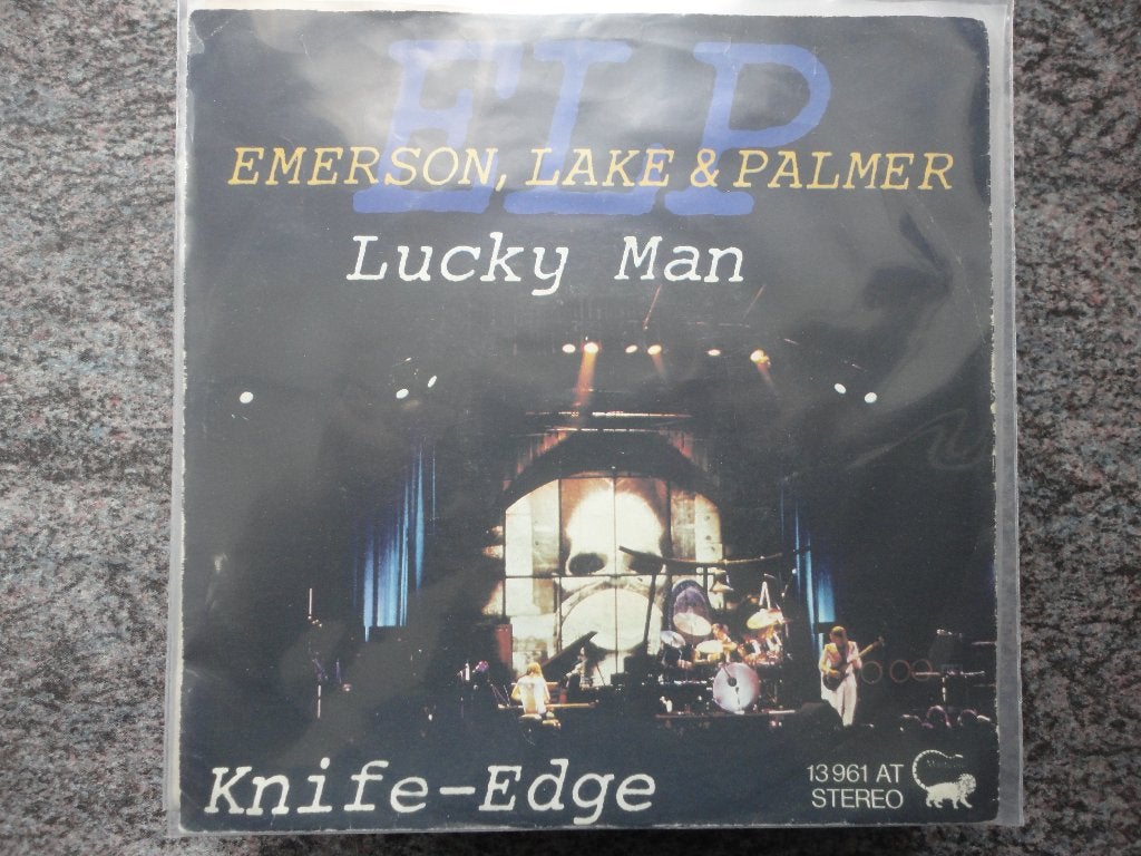 Emerson, Lake & Palmer - Lucky man(Live) Germany 1971 FH, Fotohoes, Ophalen of Verzenden, Gebruikt, Pop