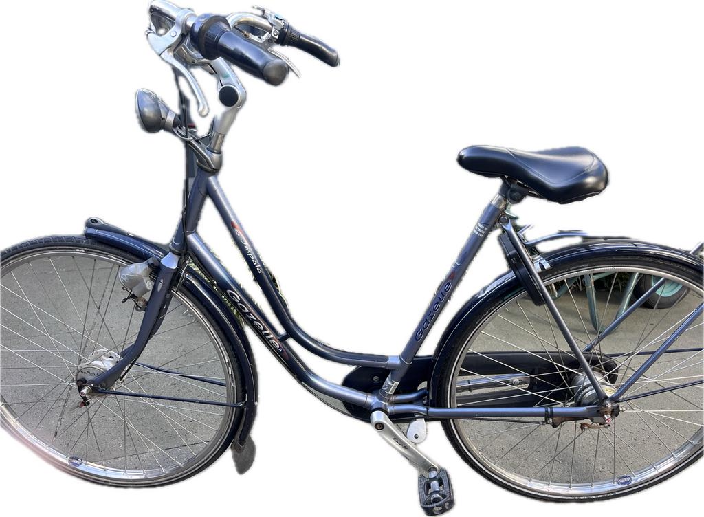 Gazelle Impala Damesfiets - Comfortabel en Betrouwbaar, Ophalen, Velgrem, Gazelle, 53 tot 56 cm