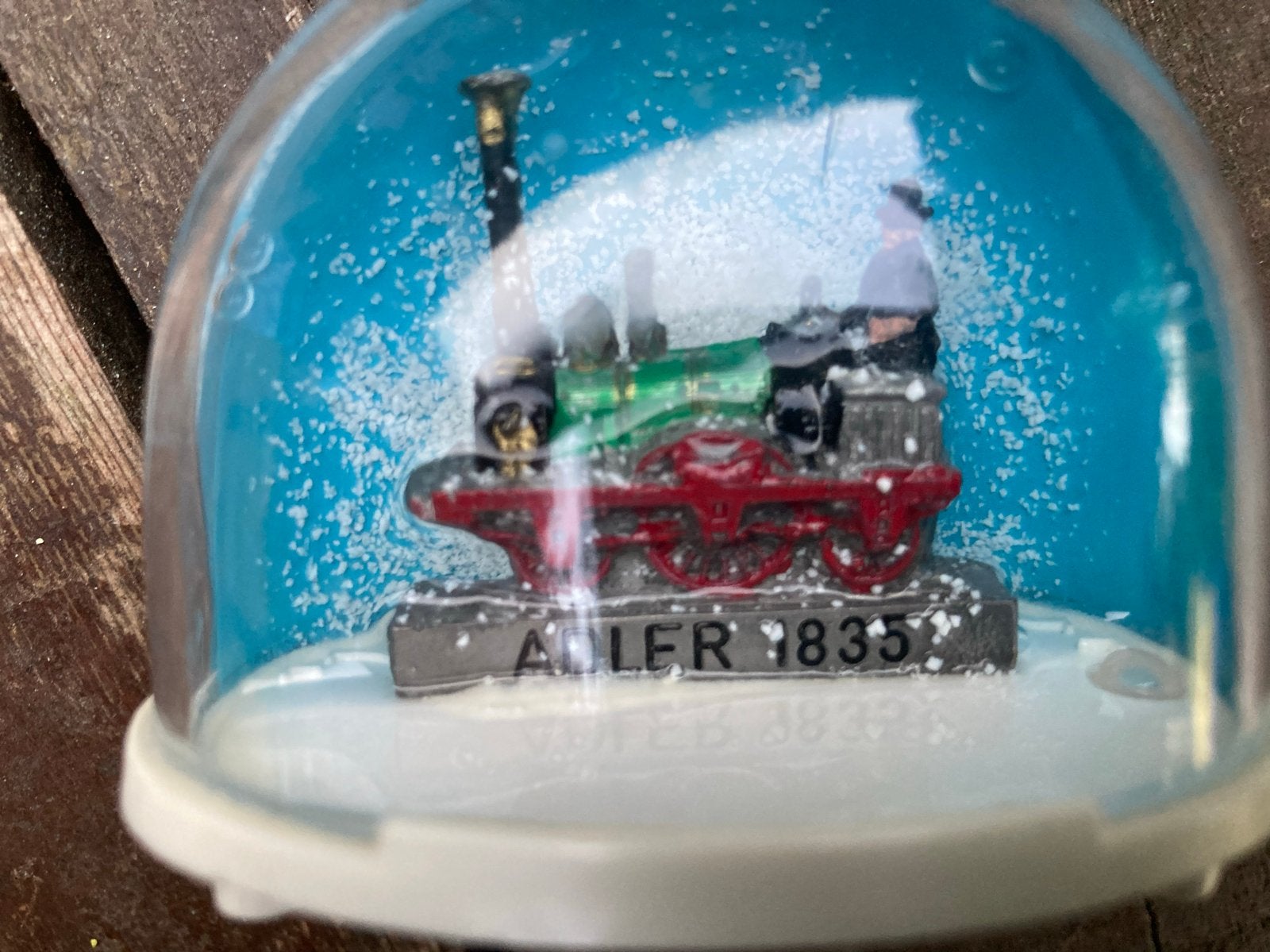 Sneeuwbol met historische trein 'ADLER 1835', Ophalen of Verzenden, Gebruikt, Trein, Overige typen