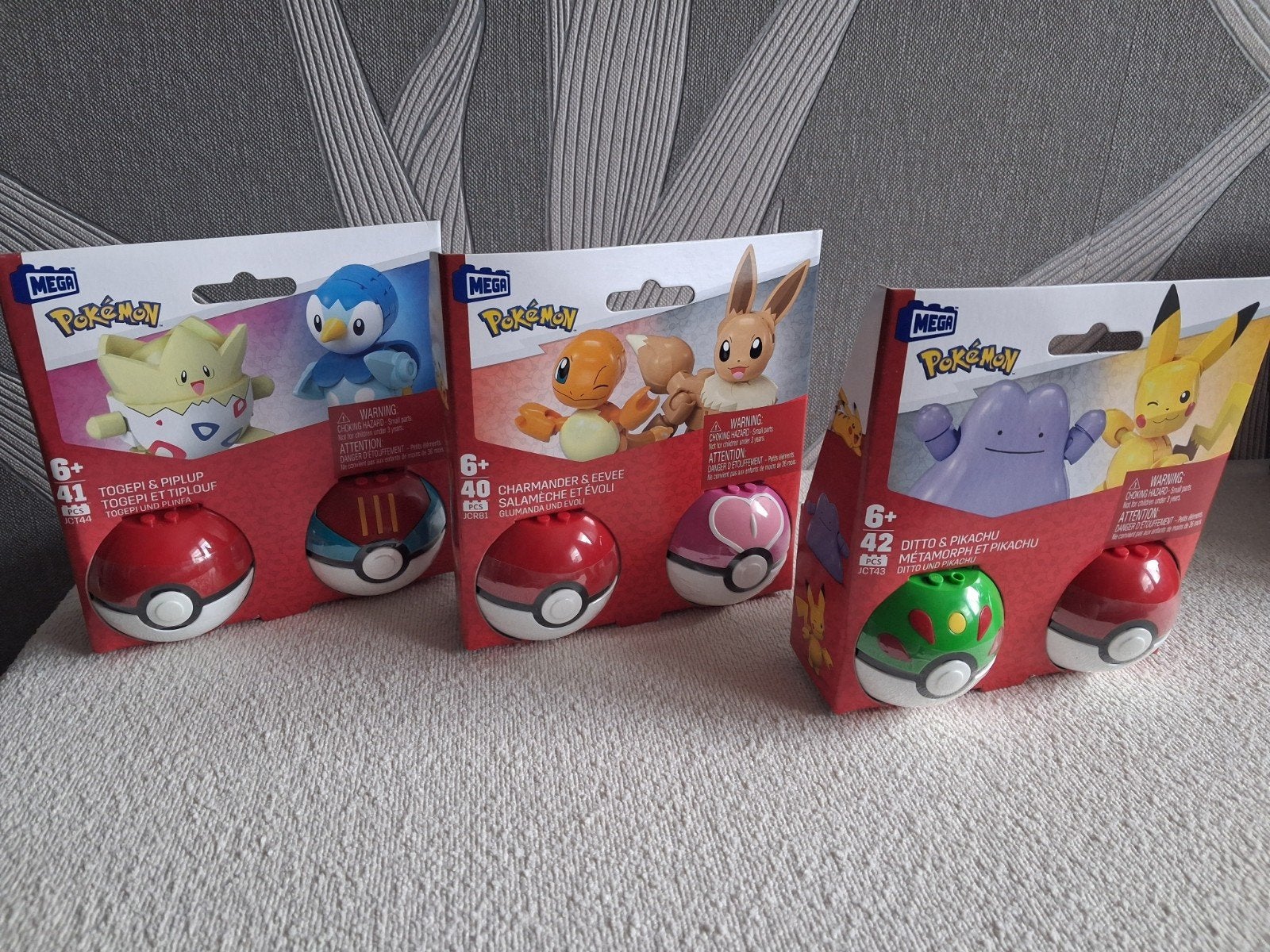 3x pokemon lego megabloks, Ophalen of Verzenden, Nieuw