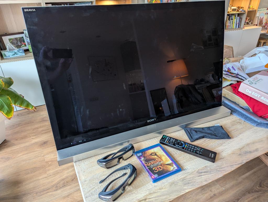 Sony Tv 40 inch (Sony bravia kdl-40nx710), Ophalen, Gebruikt, LCD, 100 Hz
