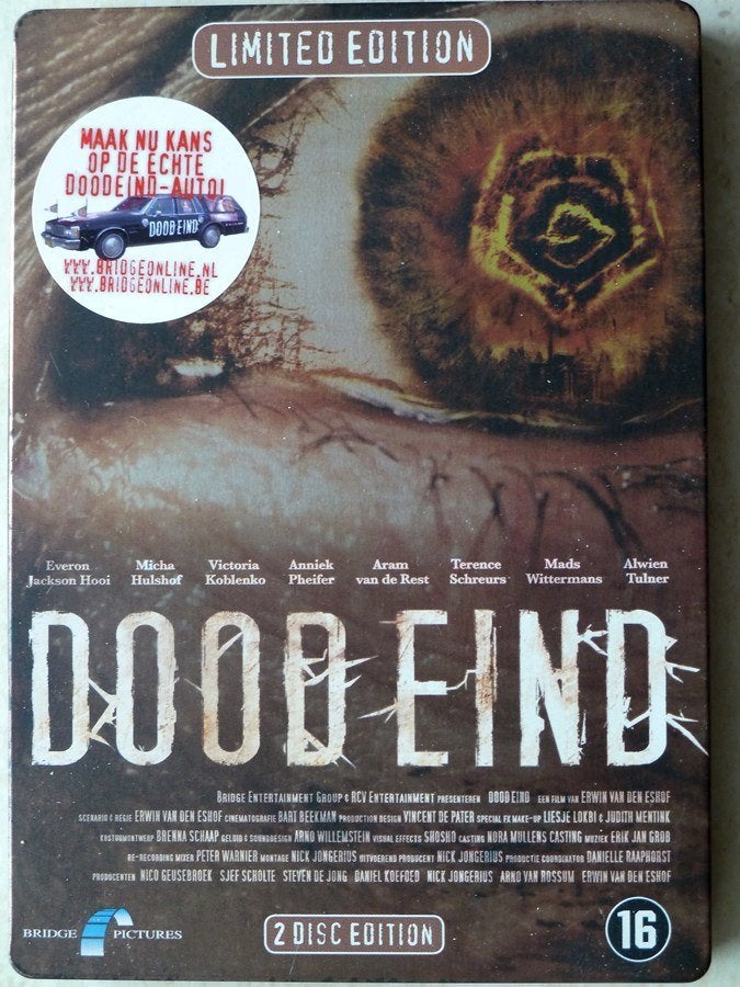 Doodeind (horror met Victoria Koblenko), Vanaf 16 jaar, Bonusmateriaal, Zo goed als nieuw, Gore