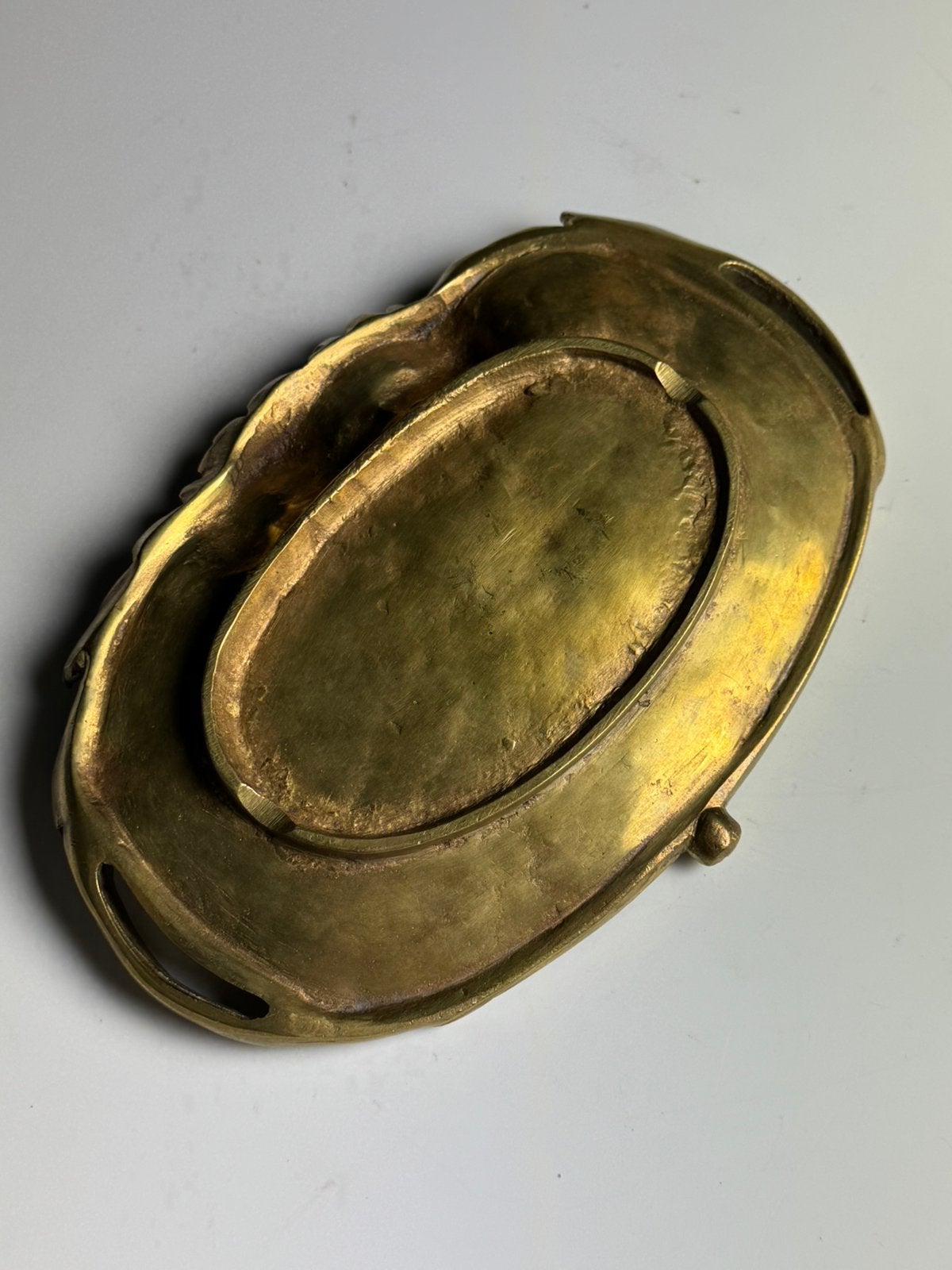 Brons schaaltje A. Marionnet, Ophalen