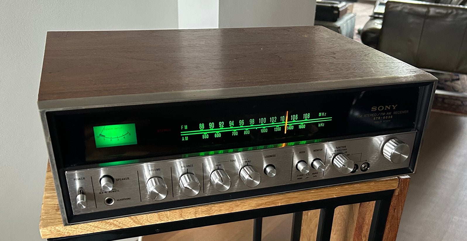 SONY STR-6036 Vintage Receiver | Serviced, Gebruikt, Ophalen of Verzenden, Sony, Sony