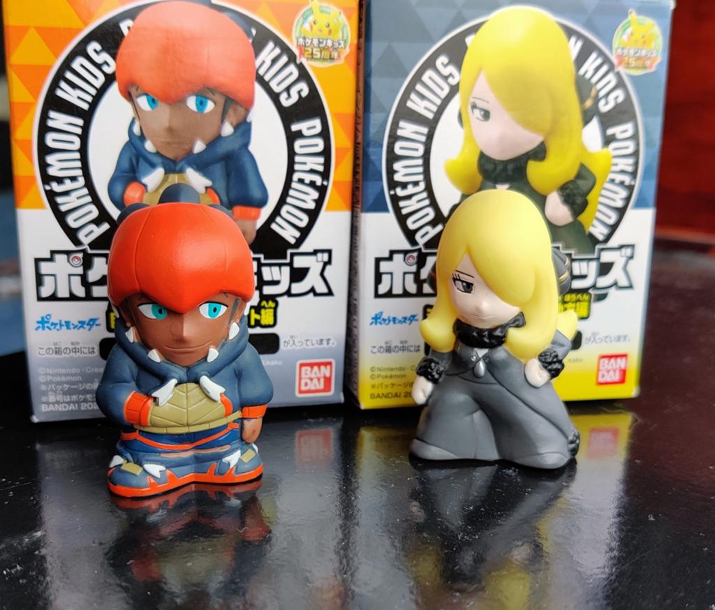 Pokémon Kids Figuren - Raihan & Cynthia set Anime Figure, Ophalen of Verzenden, Nieuw