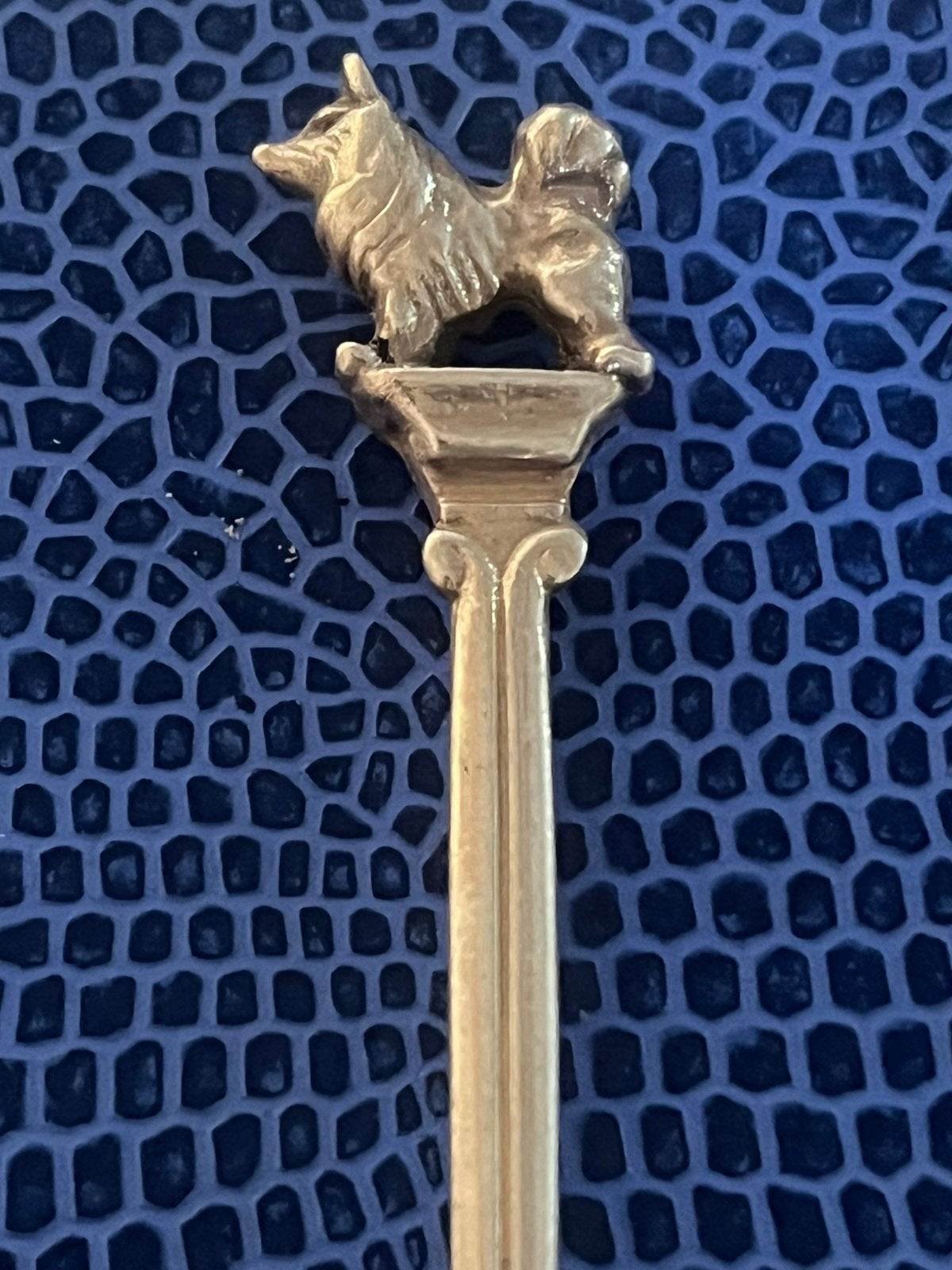Lepeltje met Keeshond., Ophalen of Verzenden