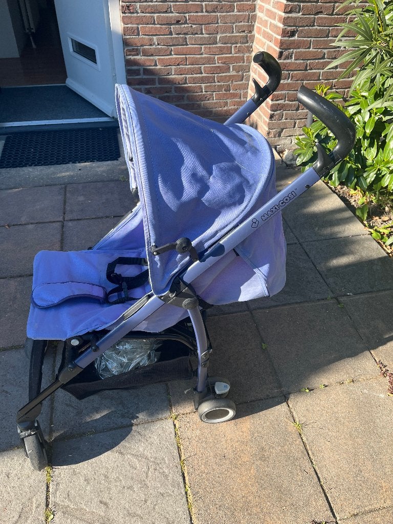 buggy Maxi Cosi origineel, paars, Ophalen, Zo goed als nieuw