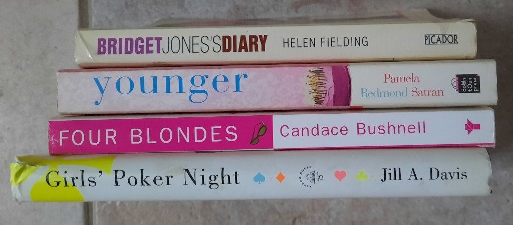 Bridget Jones's Diary/Younger/Four Blondes/Girls Poker Night, Boeken, Ophalen of Verzenden, Zo goed als nieuw