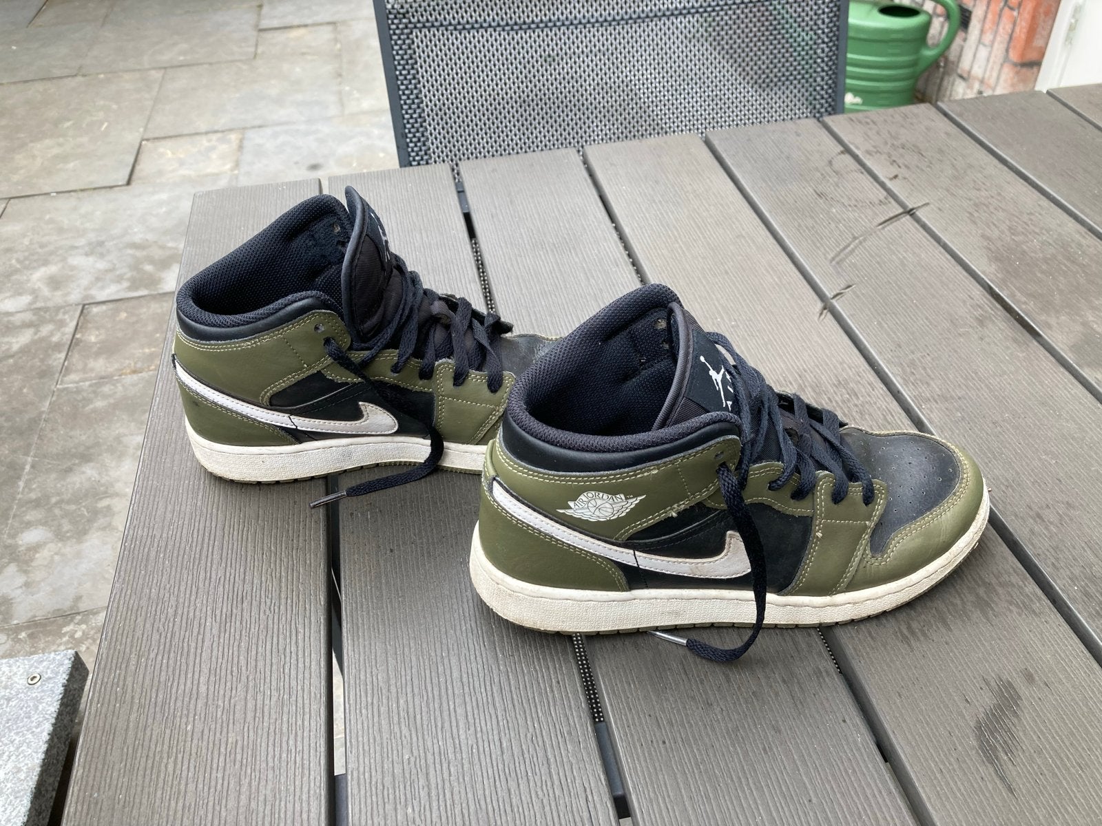 Nike Air Jordan 1 Mid sneakers - Maat 39, Ophalen of Verzenden, Gebruikt, Schoenen