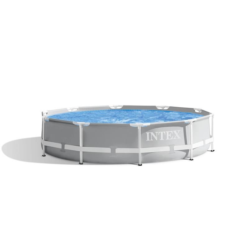 Intex zwembad rond 305 cm met pomp en filter, Ophalen, Gebruikt, Minder dan 80 cm, Rond