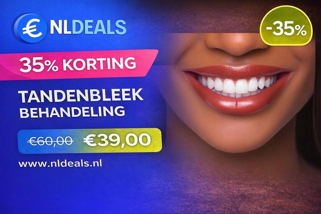 Tandenbleek behandeling met 35% korting, Sieraden, Tassen en Uiterlijk, Uiterlijk | Mondverzorging, Ophalen