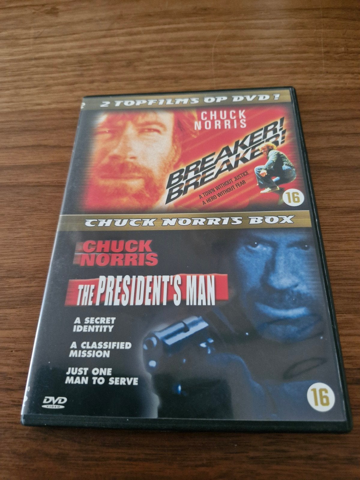 Chuck Norris Box: Breaker! Breaker! & The President's Man, Vanaf 16 jaar, Nederlands, Actiethriller, Ophalen of Verzenden