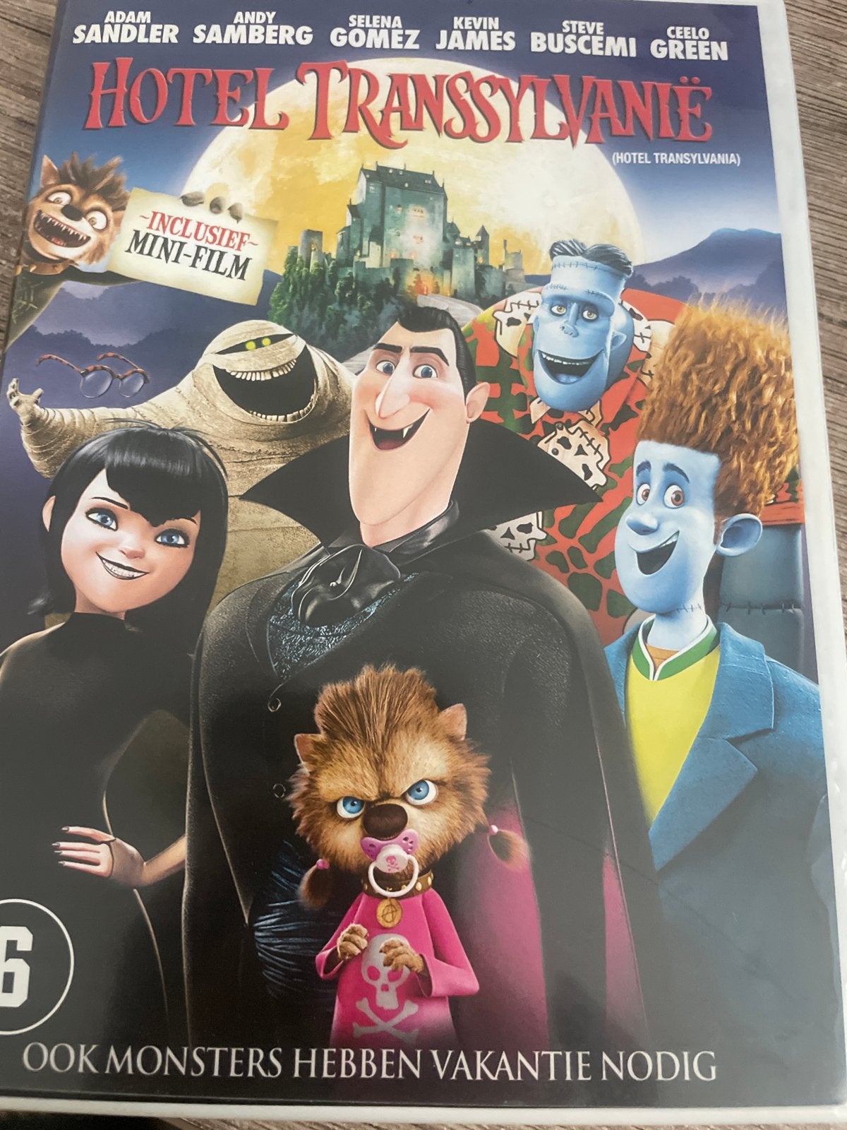 Hotel Transsylvanië DVD - Inclusief Mini-Film, Bonusmateriaal, Animatie, Amerikaans, Nederlands