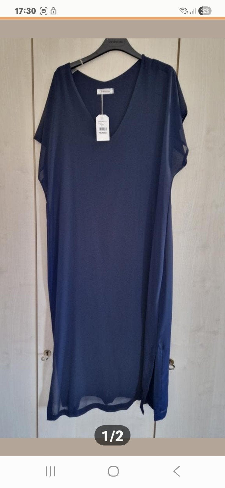 Nieuw blauw Paprika jurk maat 46, Kleding | Dames, Blauw, Maat 46/48 (XL) of groter, Nieuw, Ophalen of Verzenden