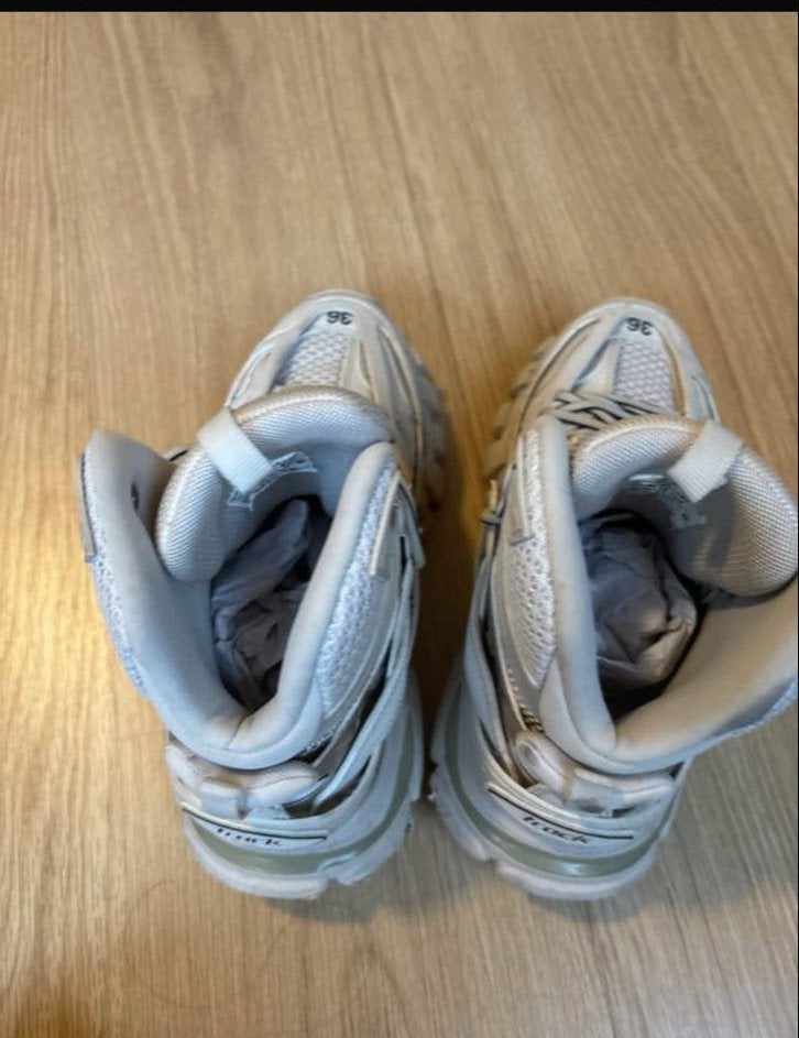 Balenciaga Track Sneakers Maat 36 met doos en extra veters, Wit, Ophalen of Verzenden, Sneakers of Gympen, Gedragen