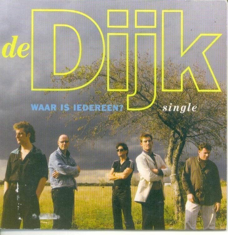 cd-single van De Dijk - Waar is iedereen, Cd's en Dvd's, Verzenden, Zo goed als nieuw, Nederlandstalig