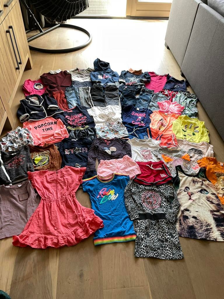 🌸 Groot merk zomer ☀️ Meisjes kleding pakket 104/110 🌸, Ophalen of Verzenden, Gebruikt, Maat 104