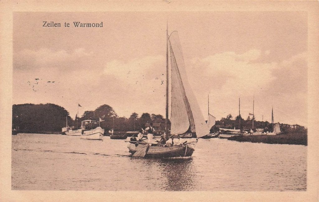 703-461-041 Zeilen te Warmond, Ophalen of Verzenden, Voor 1920, Zuid-Holland