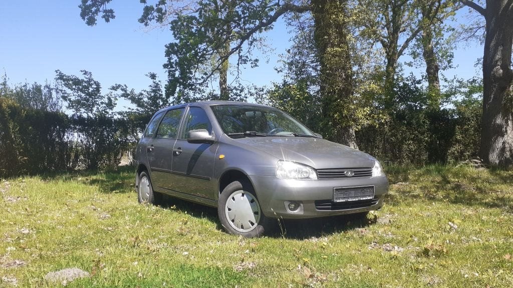 Lada Kalina, Auto's, Lada, Stof, Beige, Stationwagon, Handgeschakeld