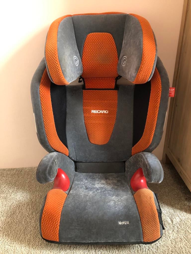Recaro Monza autostoel met bluetooth muziek, Gebruikt, 15 t/m 36 kg, Zijbescherming, Isofix