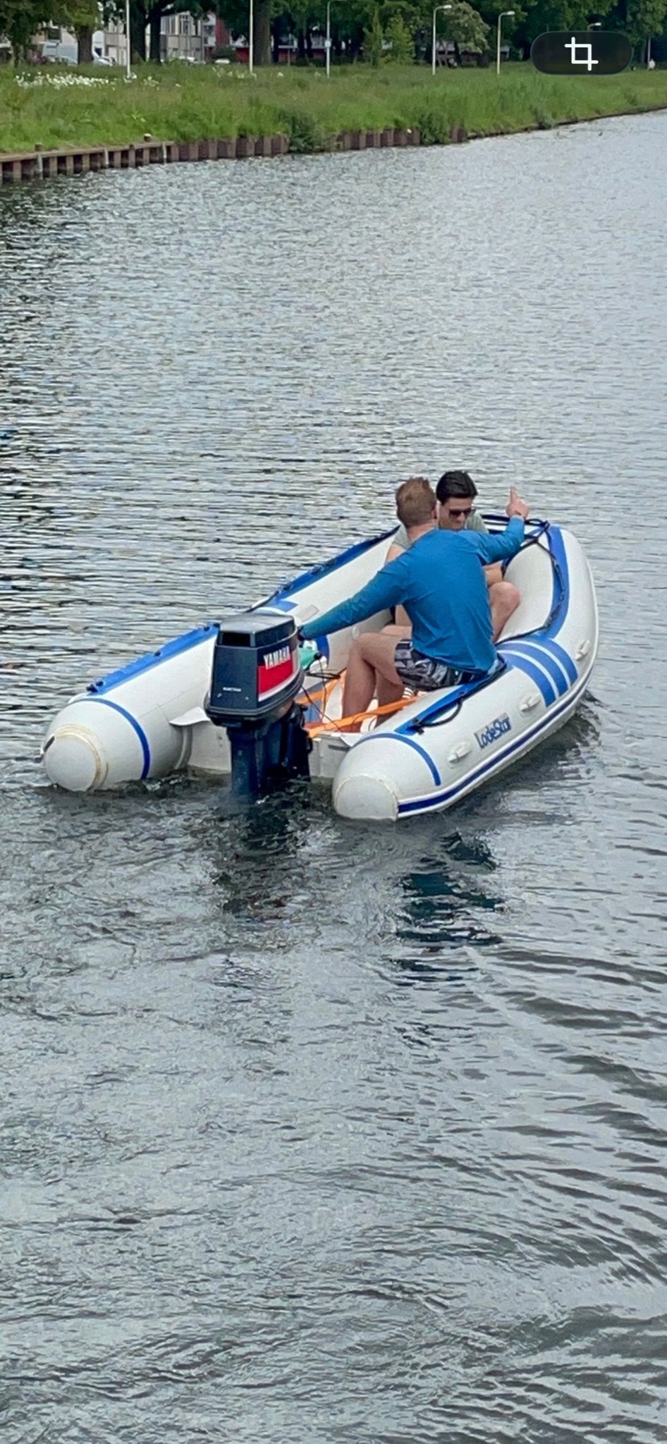 Loadstar 350 RIB boot met polyester bodem - Opknapper, Watersport en Boten, Ophalen, Gebruikt, Polyester/glasvezel, Lodestar