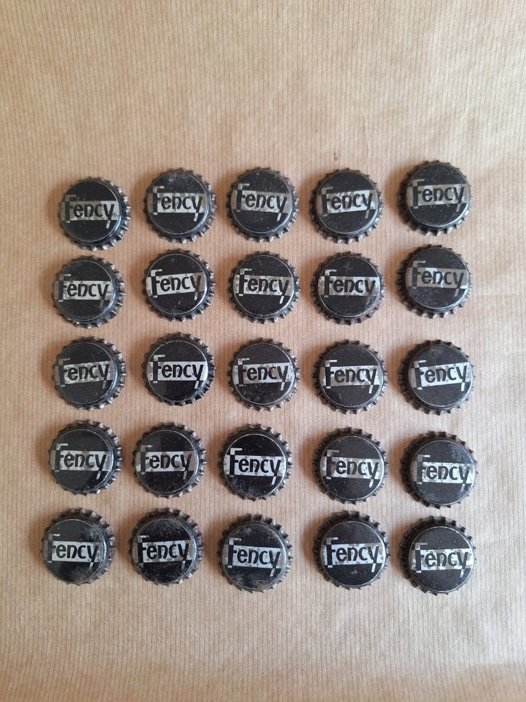 25 stuks Fency limonade kroonkurken, Ophalen of Verzenden