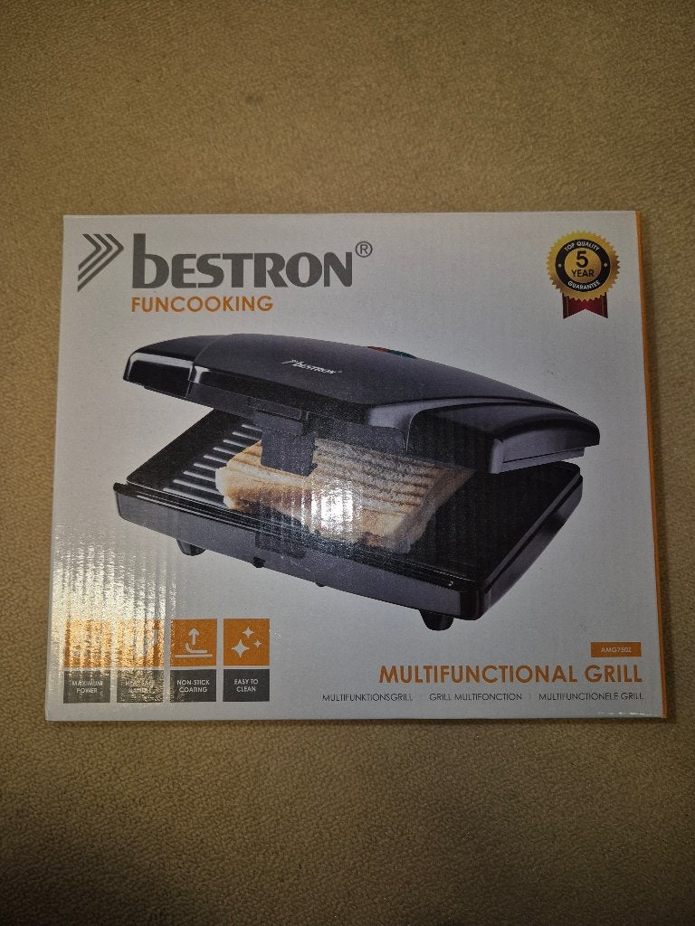 Grill nieuw, Witgoed en Apparatuur, Ophalen, Nieuw, 4 t/m 7 personen