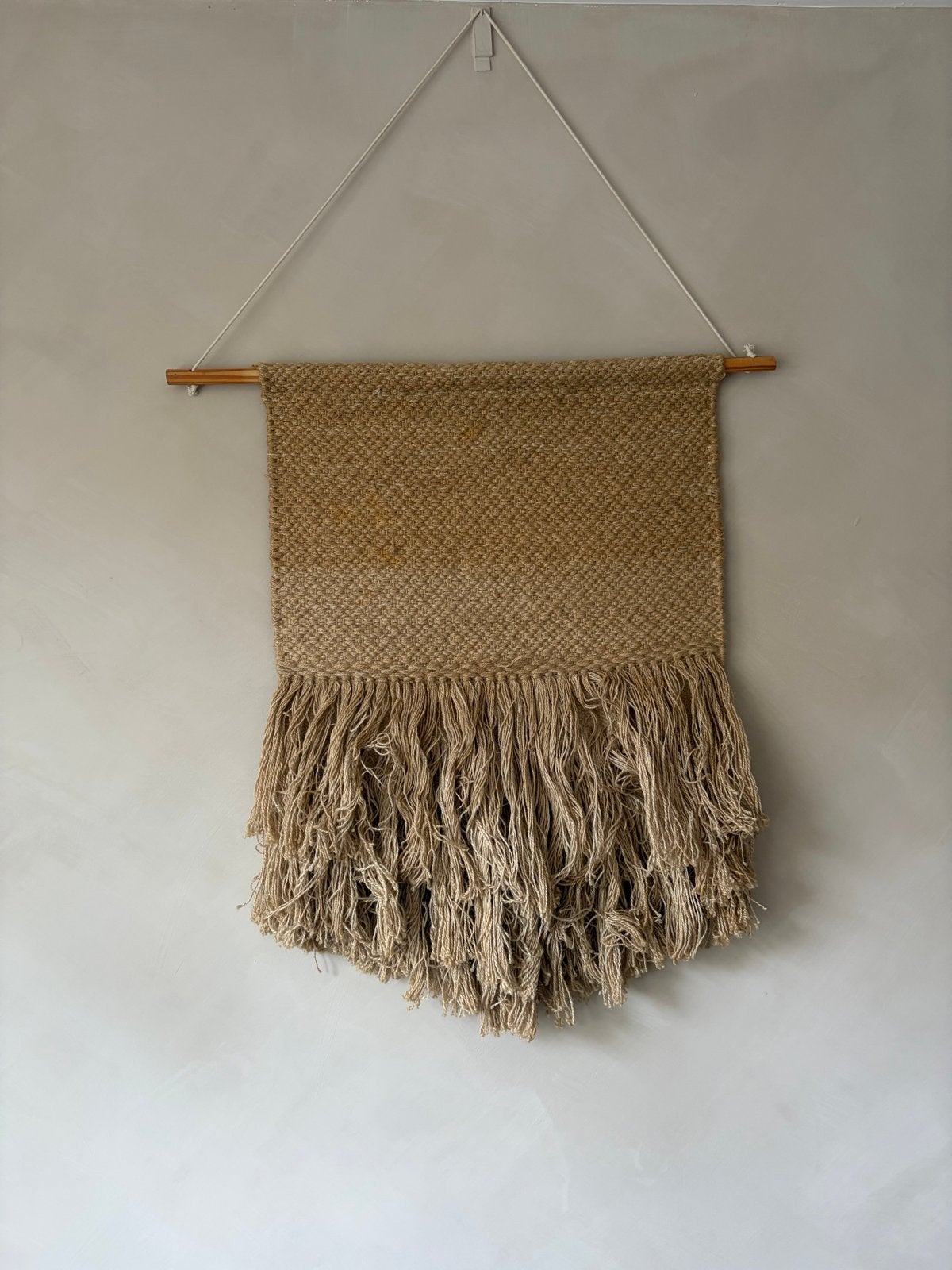 Wandkleed macrame Ibiza, Boho, Wandkleed, Zo goed als nieuw, Natuurlijk materiaal