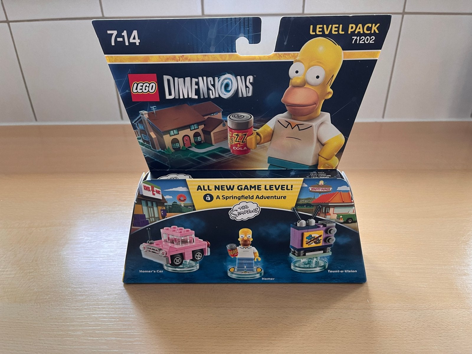 LEGO Dimensions Homer Simpson Level Pack 71202 SEALED, Overige thema's, Lego, Nieuw, Ophalen of Verzenden