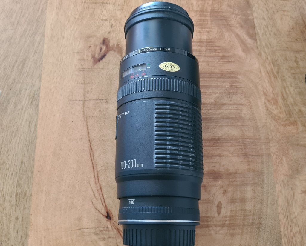 Canon lens EF 100-300 mm 1:5.6, Ophalen, Canon, Telelens, Zo goed als nieuw