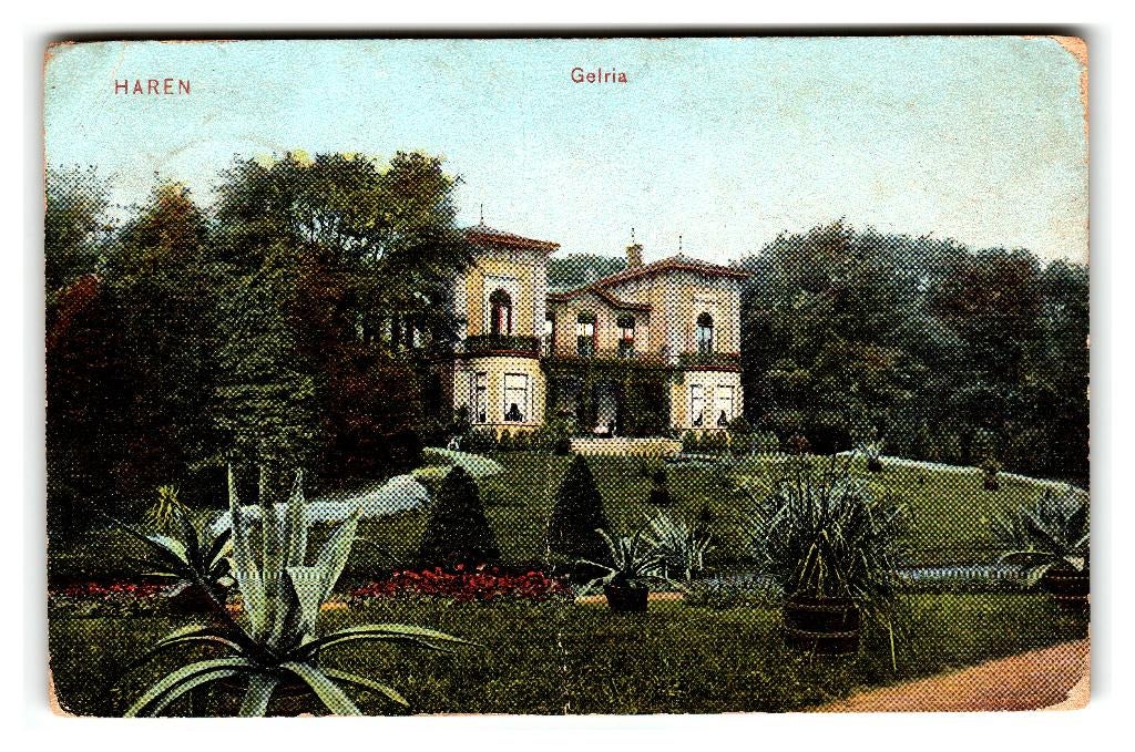 Haren, Gelria, Verzenden, Voor 1920, Gelopen, Groningen