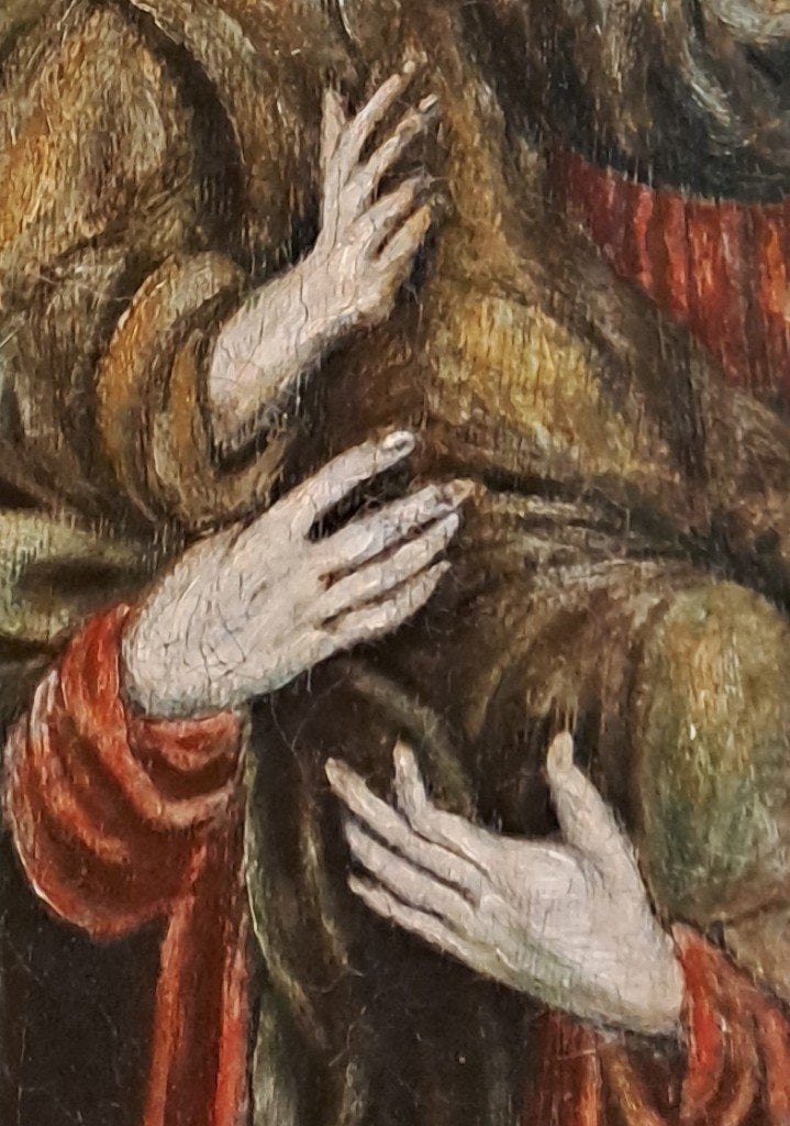 Antiek Religieus Schilderij, Verzenden