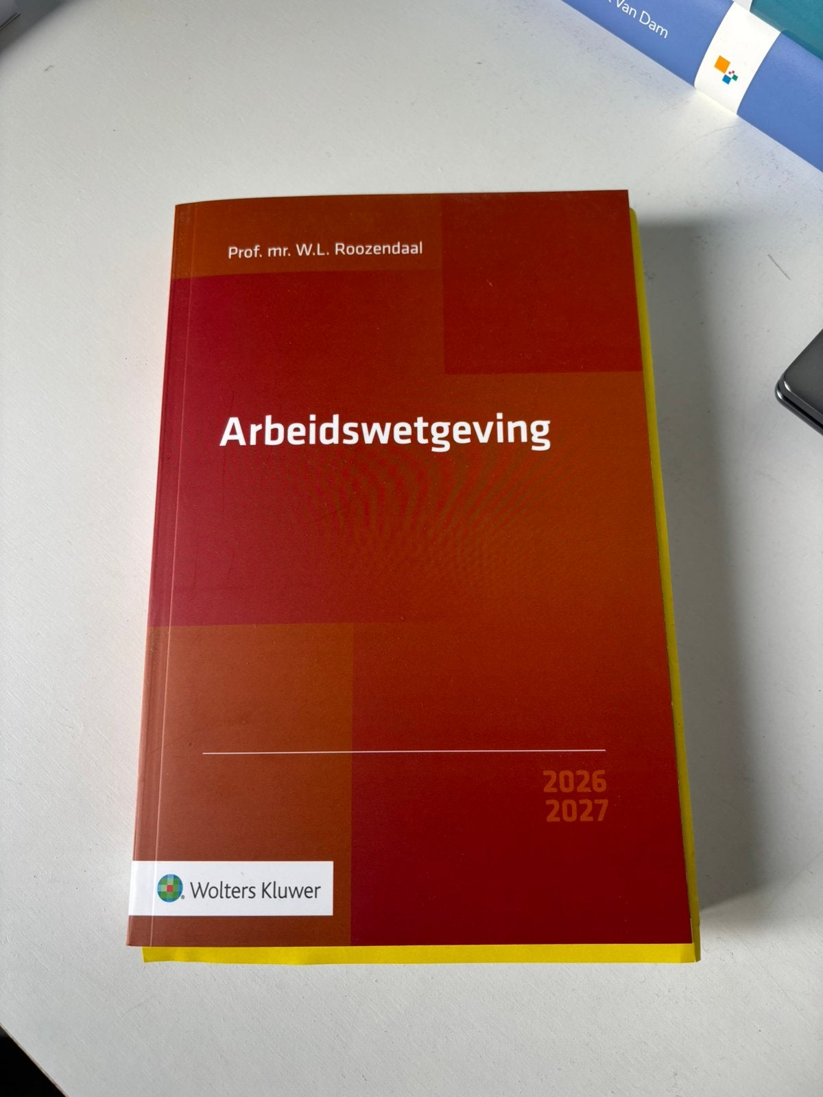 Boek voor de opleiding HRM Arbeidswetgeving, Ophalen of Verzenden, Beta, Zo goed als nieuw, HBO