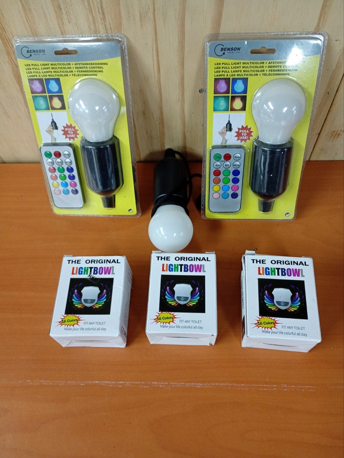 Setje fun verlichting met afstandsbediening, Overige merken, Kunststof, Kleur aanpasbaar, Meerkleurig