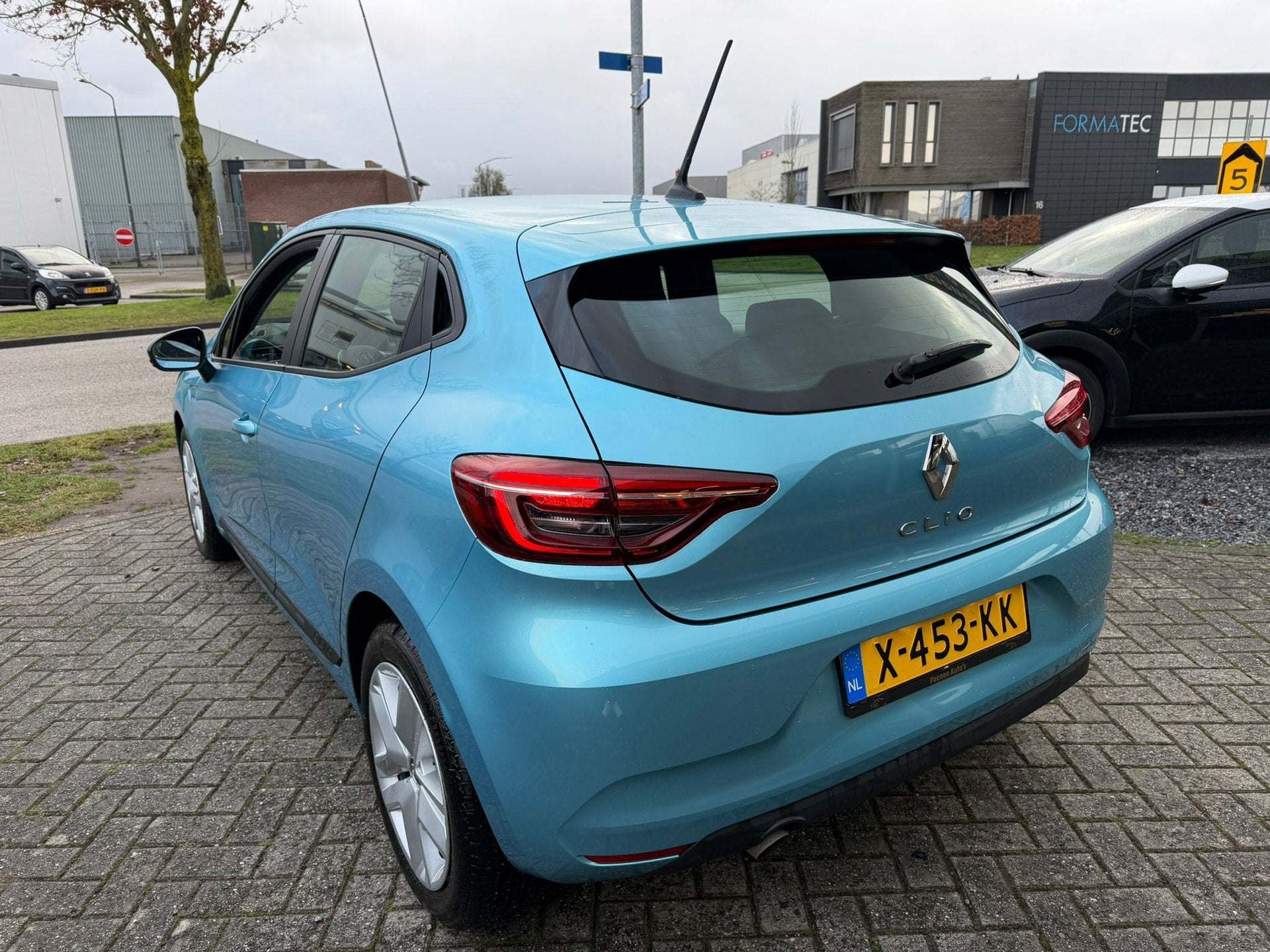 Renault CLIO 1.0 SCe|CC|Airco, Auto's, Renault, Stof, Gebruikt, Blauw, 49 €/maand